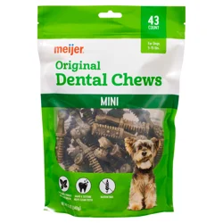 Meijer Dental Chews Tiny 12oz