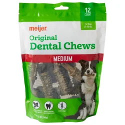 Meijer Dental Chews Medium 12oz