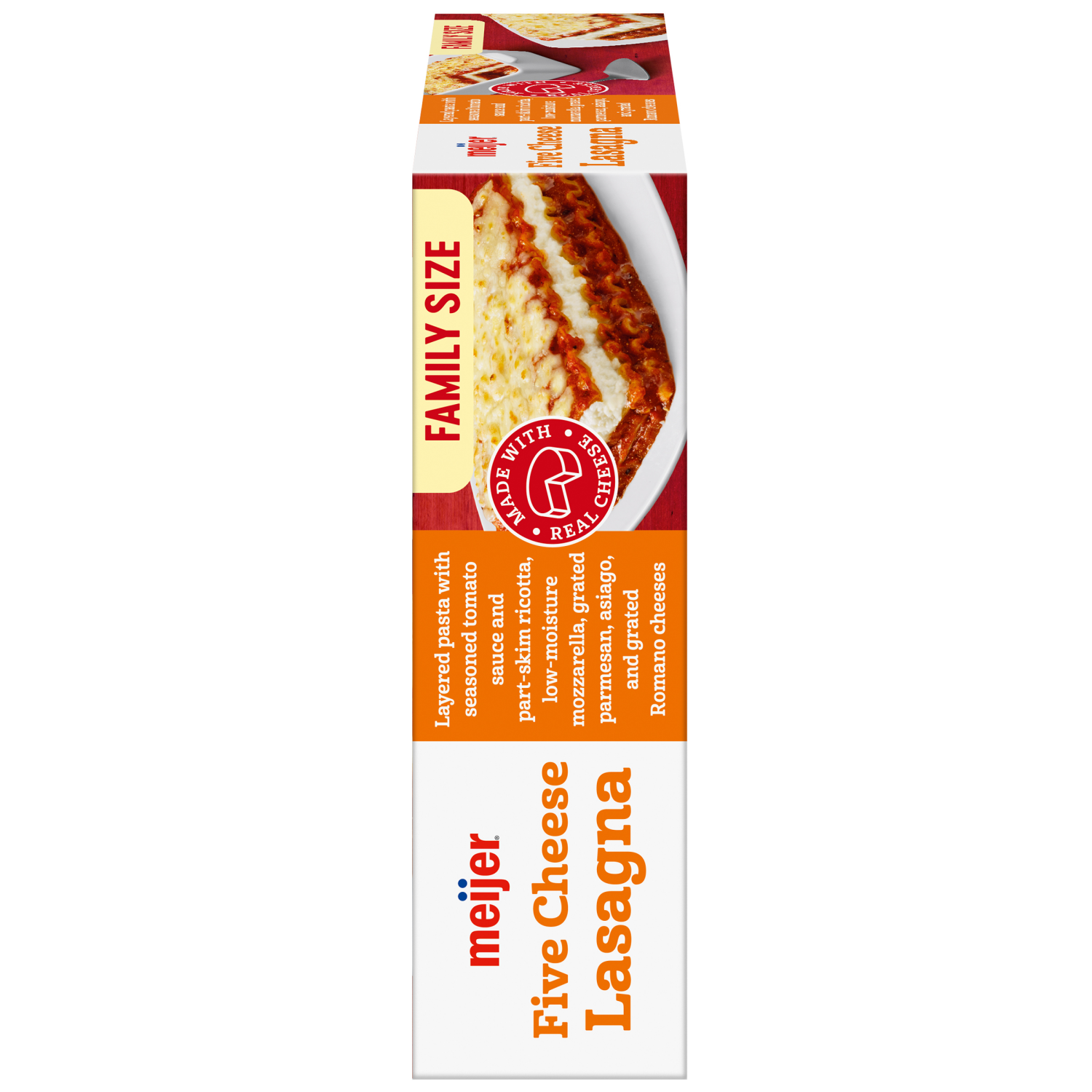 slide 3 of 5, Meijer Frozen Five Cheese Lasagna Family Size, 38 oz