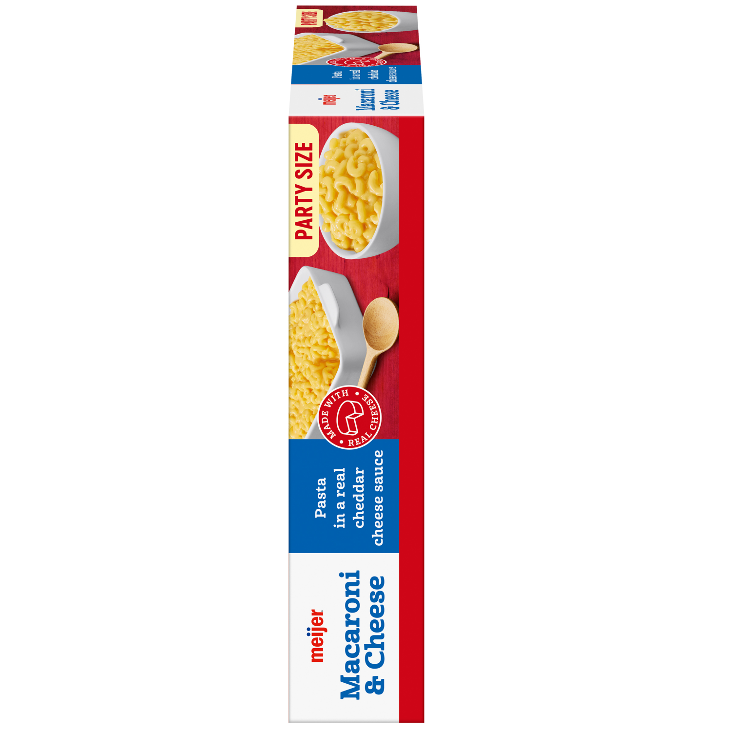 slide 3 of 5, Meijer Frozen Mac & Cheese Party Size, 80 oz