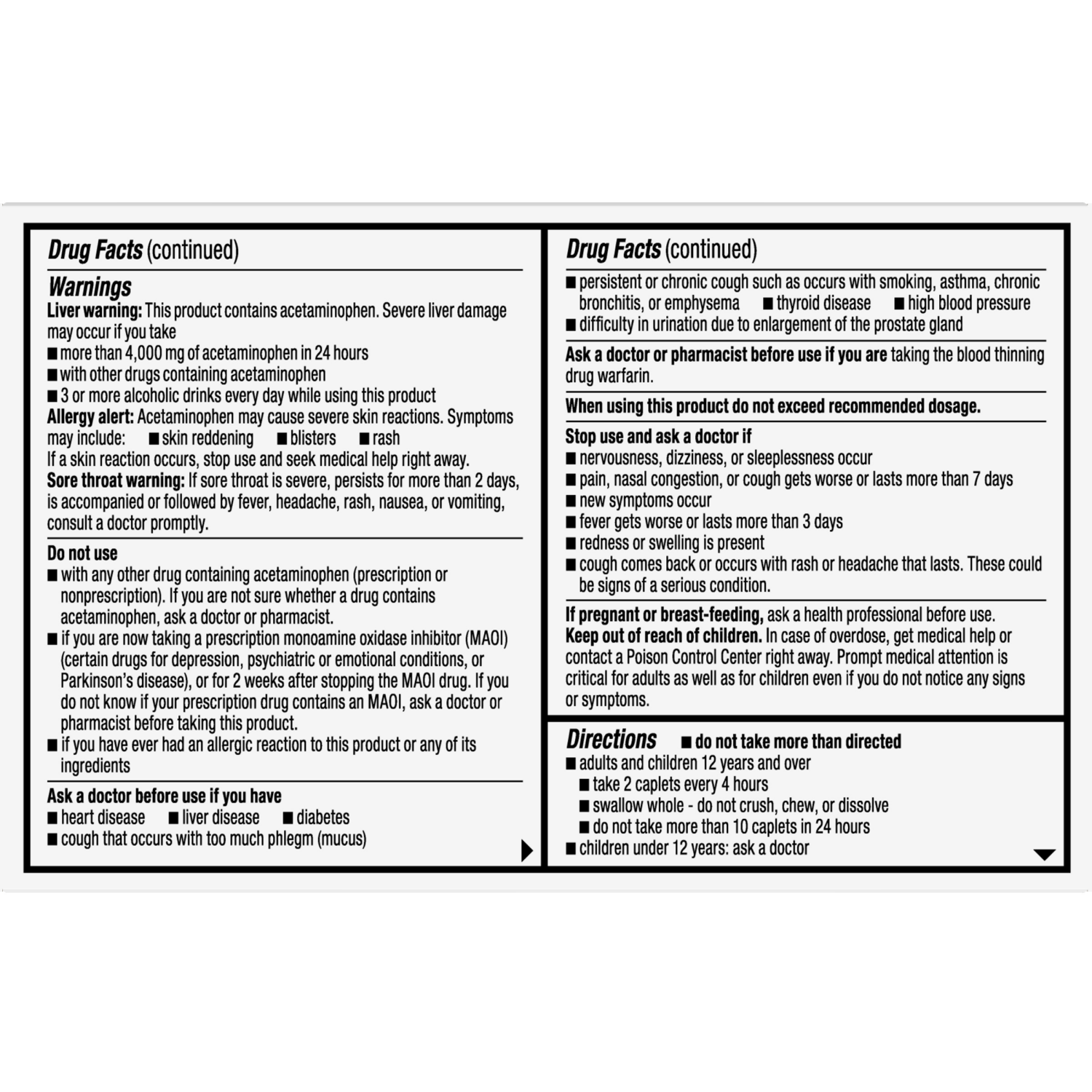 slide 2 of 4, MEIJER COLD & FLU SEVERE CAPLETS 24 CT, 24 ct