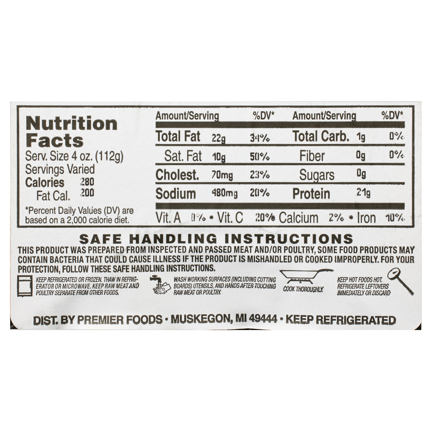 slide 2 of 4, Fresh From Meijer Certified Angus Beef Buttery Prime Rib Flavored Patties, 4ct, 1.33 lb