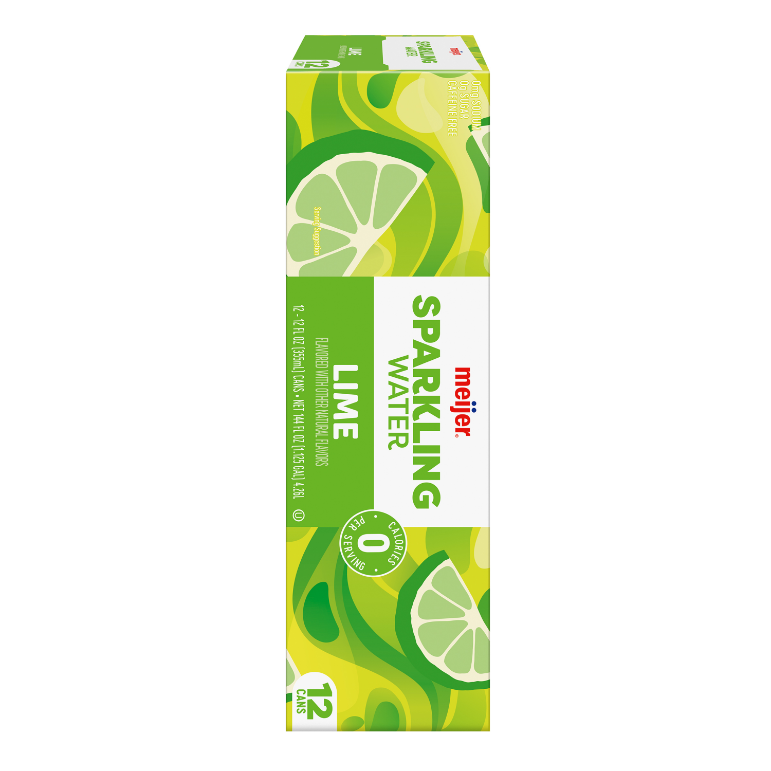 slide 5 of 8, Meijer Sparkling Water Lime - 12 ct; 12 oz, 12 ct; 12 oz