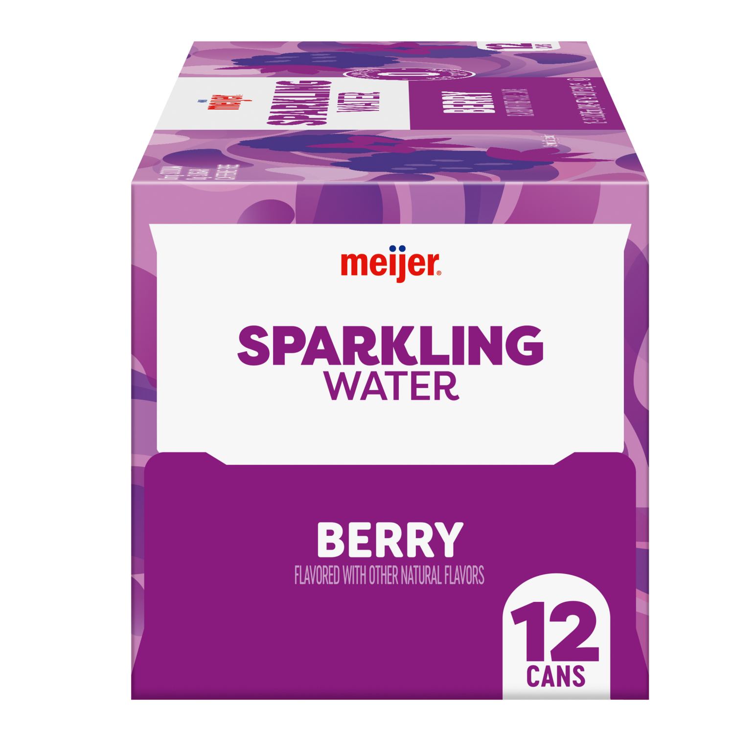 slide 3 of 8, Meijer Sparkling Water Berry - 12 ct; 12 oz, 12 ct; 12 oz