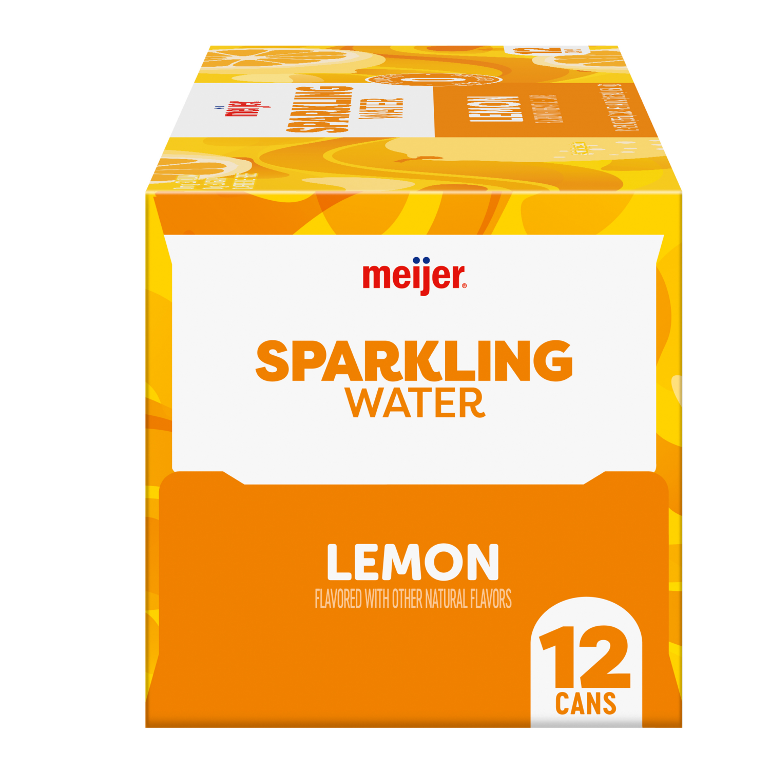 slide 3 of 8, Meijer Sparkling Water Lemon - 12 ct; 12 oz, 12 ct; 12 oz