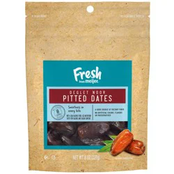 Fresh From Meijer Deglet Noor Pitted Dates, 8 Oz