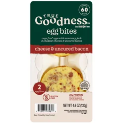 TRUE GOODNESS Uncured Bacon & Cheese egg bites