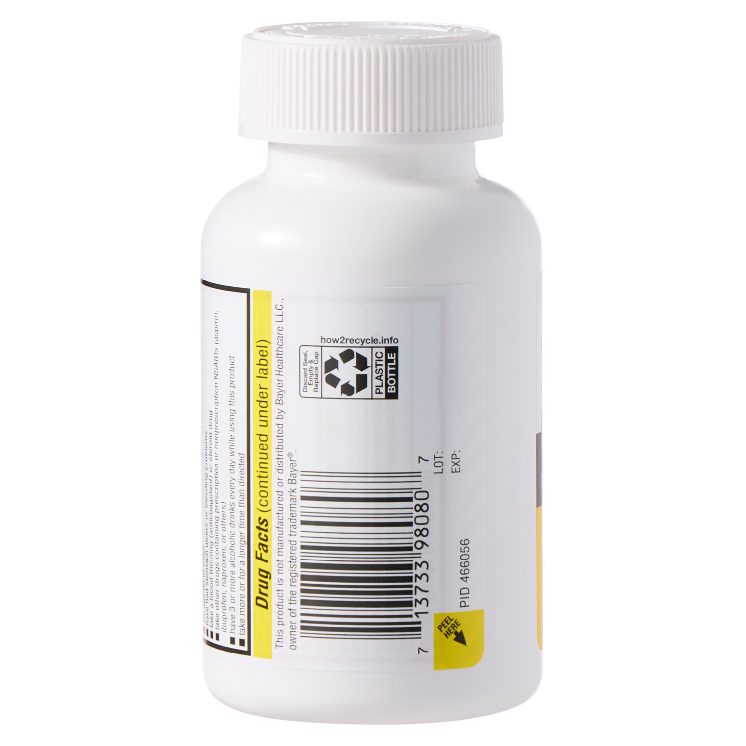 slide 5 of 5, Meijer Aspirin 81mg Tablets, 500 ct, 81mg, 500 ct