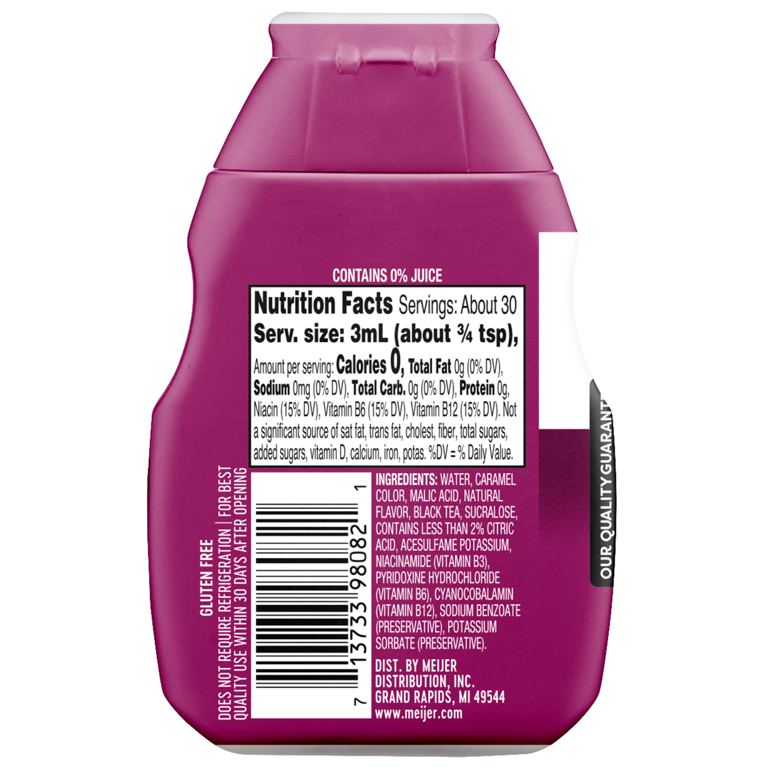 slide 2 of 2, Meijer Lwe Raspberry Tea 3.11 Oz, 3.11 oz