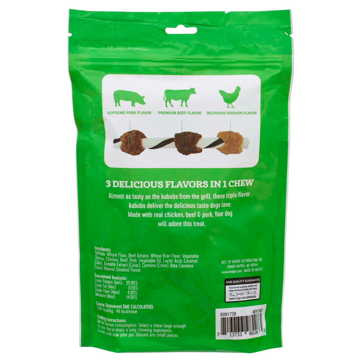 slide 2 of 3, Meijer 36pk Triple Flavor Kabobs, 36 ct