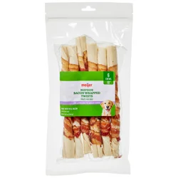 Meijer 6pk 10" Bacon Wrapped Lg Twist