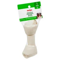 Meijer Main Choice 6" Beefhide Bone, 1 ct