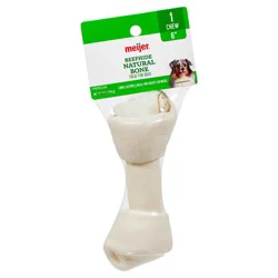 Meijer 6" Beefhide Bone Dog Chew, 1 Ct
