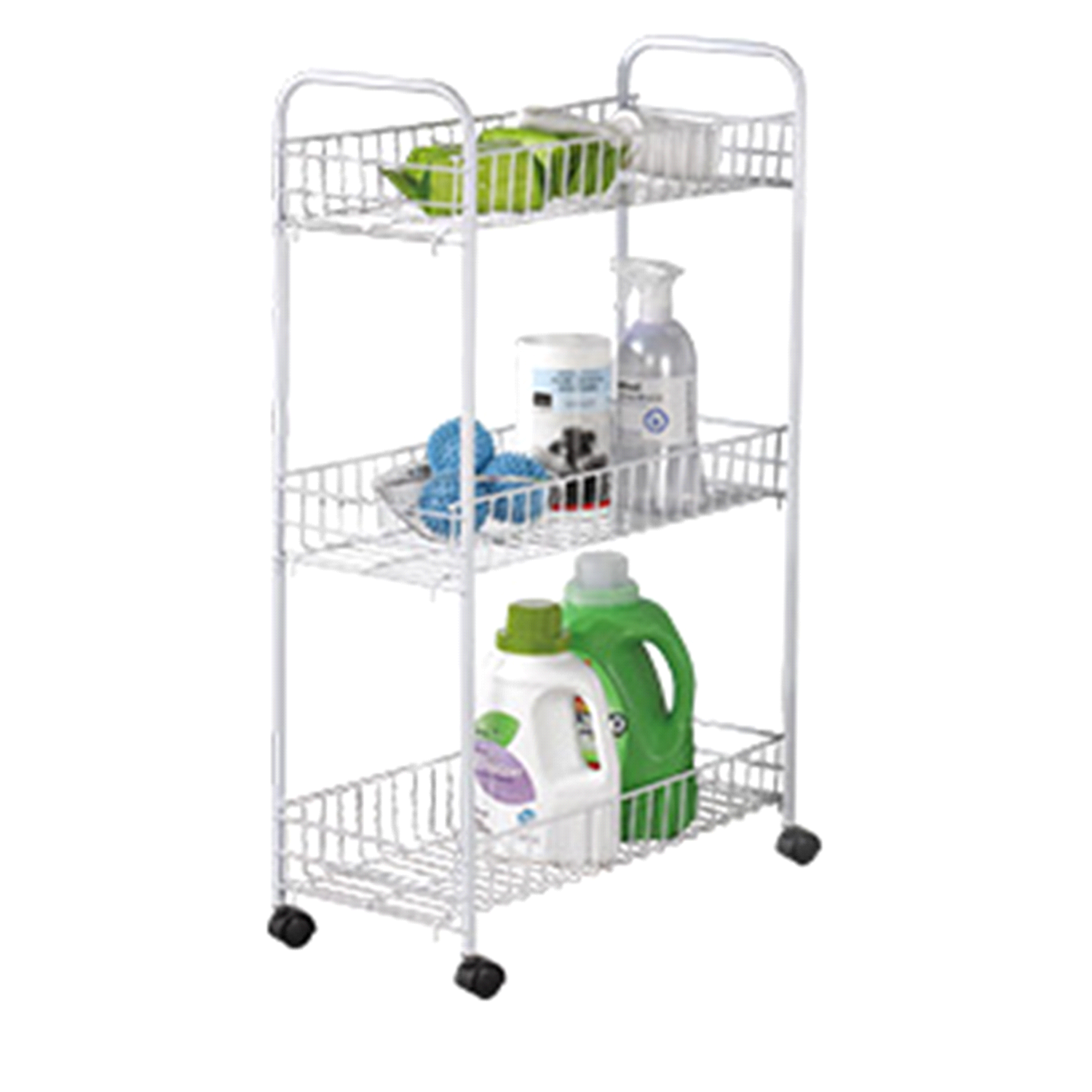 slide 1 of 1, Room & Retreat Slim Household Cart, 1 ct