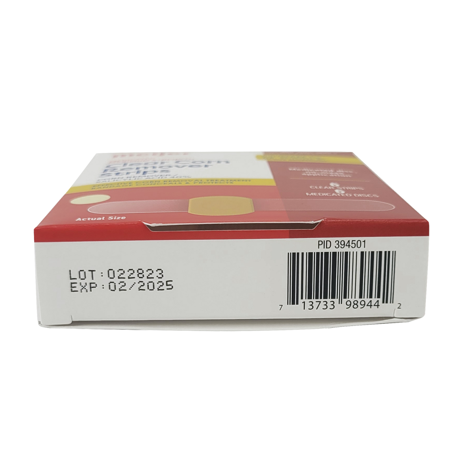 slide 4 of 4, Meijer Premier Two Step Clear Corn Remover Strips, 6 ct