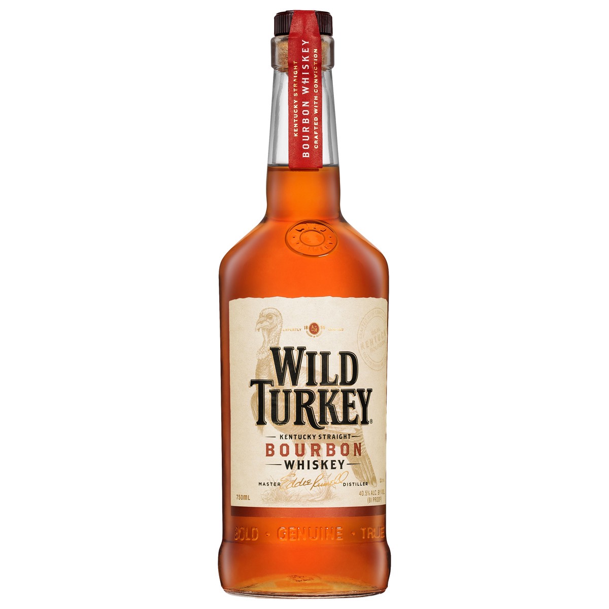 slide 5 of 9, Wild Turkey Kentucky Straight Bourbon Whiskey 750 ml, 750 ml