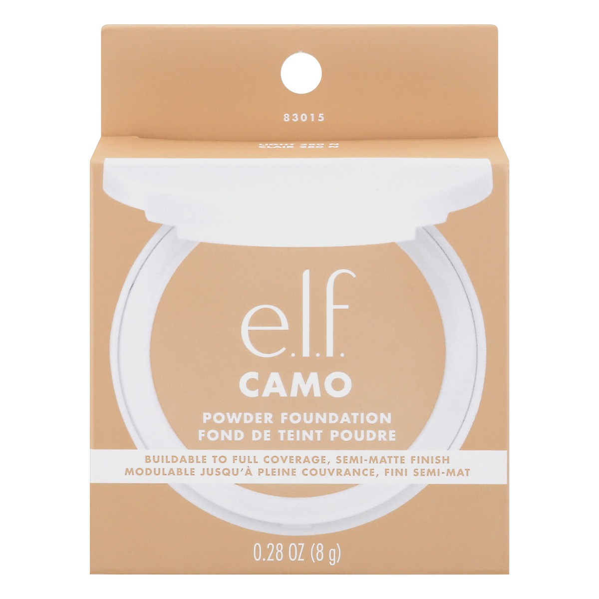 slide 1 of 9, e.l.f. Camo Light 280 N Powder Foundation 0.28 oz, 0.28 oz