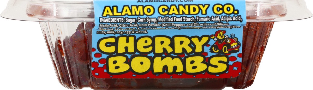 slide 5 of 7, Alamo Candy Co. Cherry Bombs Tub, 8 oz