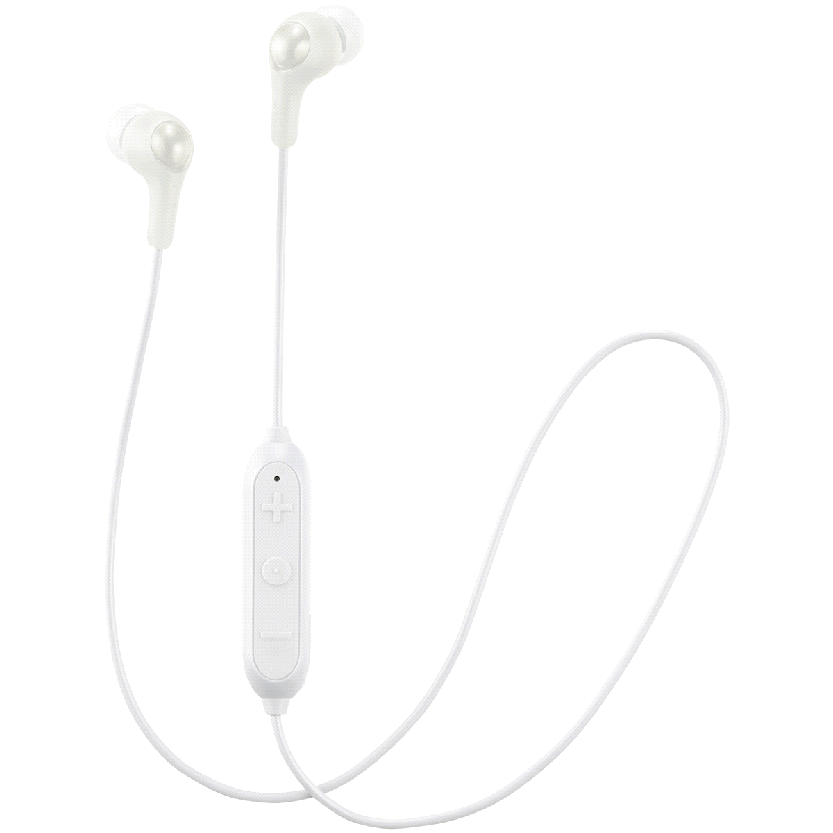 slide 1 of 2, JVC Gumy Wireless Headphones White, 1 ct