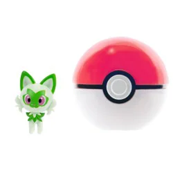 Pokemon Clip 'N Go - Sprigatito with Poké Ball