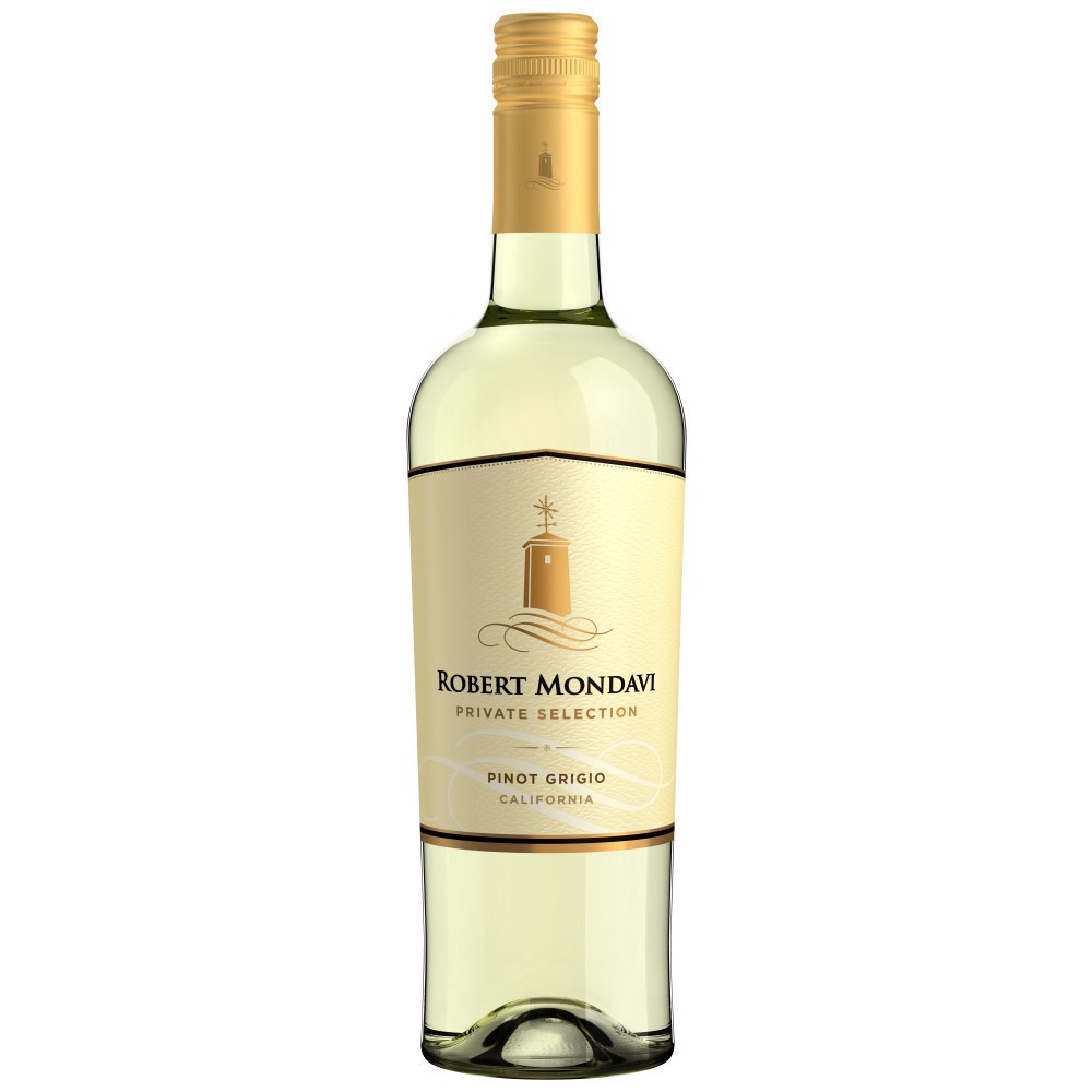 slide 1 of 37, Robert Mondavi Private Selection Pinot Grigio White Wine, 750 mL Bottle, 25.35 fl. oz