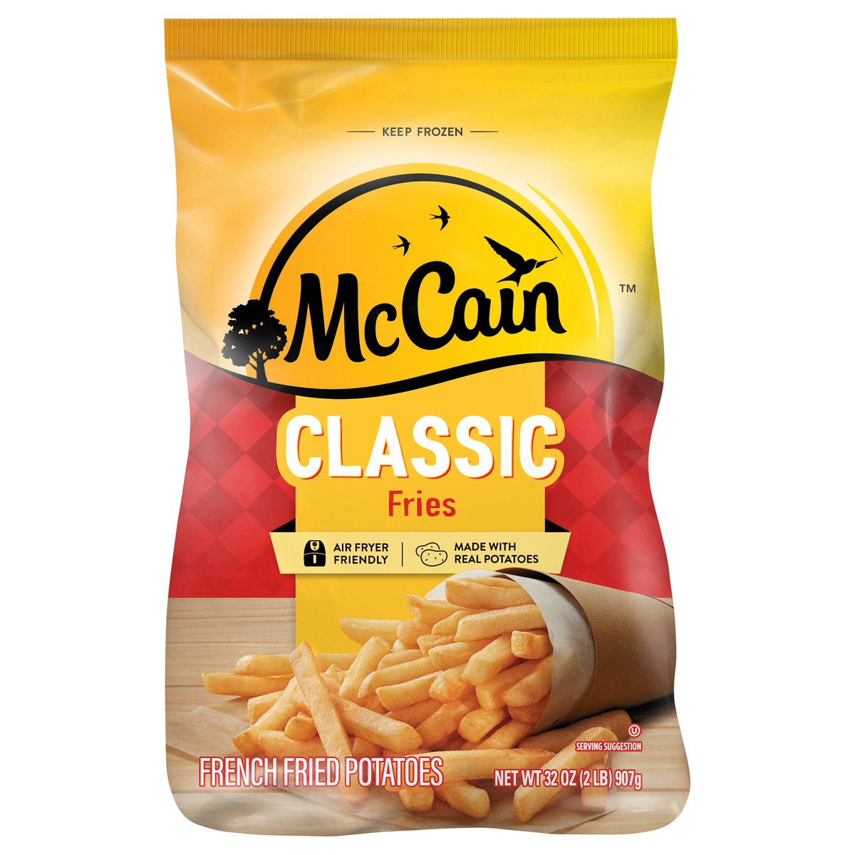 slide 1 of 11, McCain Classic Fries, 32 oz (Frozen Potatoes), 32 oz