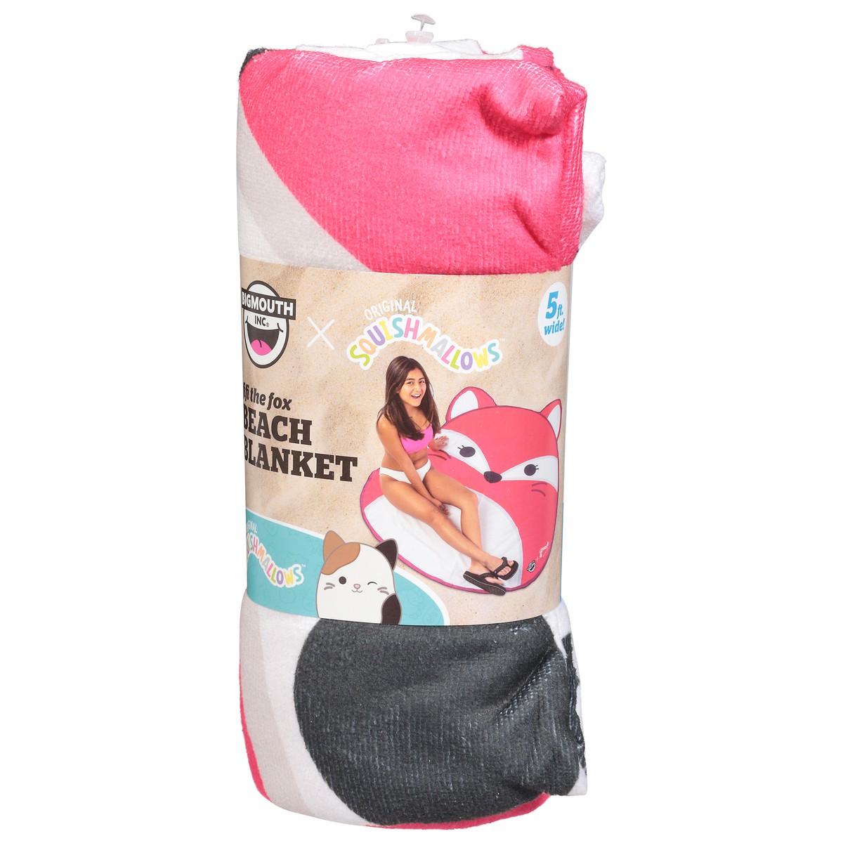 slide 4 of 4, Squishmallows Fifi Beach Blanket - Each, 1 ct