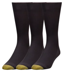 Gildan Metro Crew Socks - Black