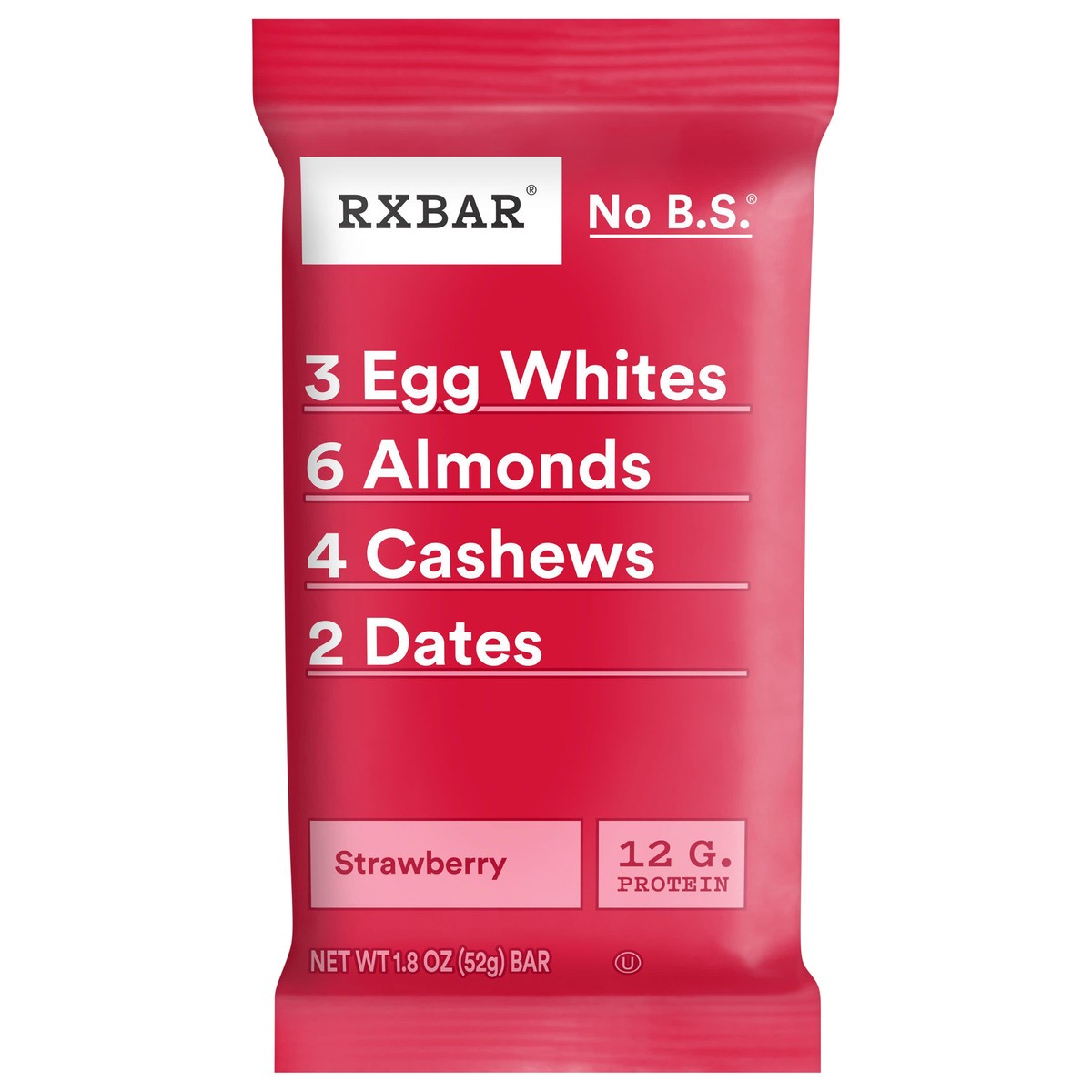 slide 1 of 1, RXBAR Strawberry Protein Bars, 1.8 oz
