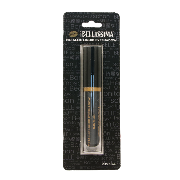 slide 1 of 1, Bellissima Metallic Liquid Eyeshadow - Shade 108 Gun Metal, 0.15 fl oz