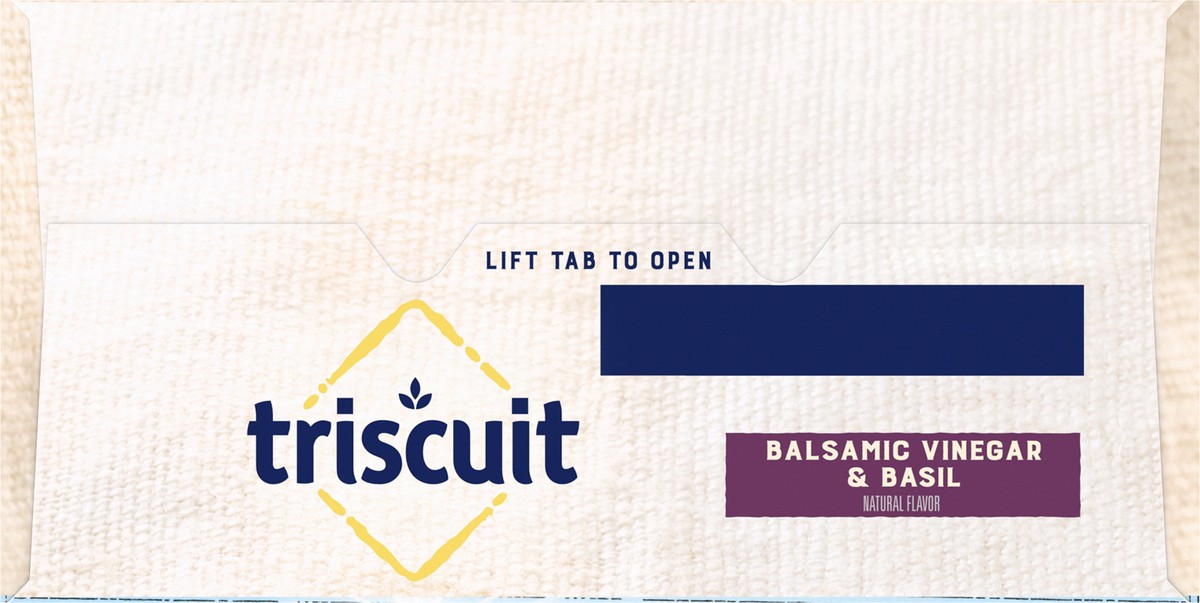 slide 9 of 9, Triscuit Balsamic Vinegar & Basil Whole Grain Wheat Crackers, 8.5 oz, 8.5 oz