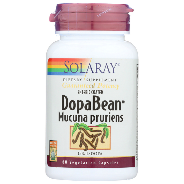 slide 1 of 1, Solaray Dopabean, 60 ct