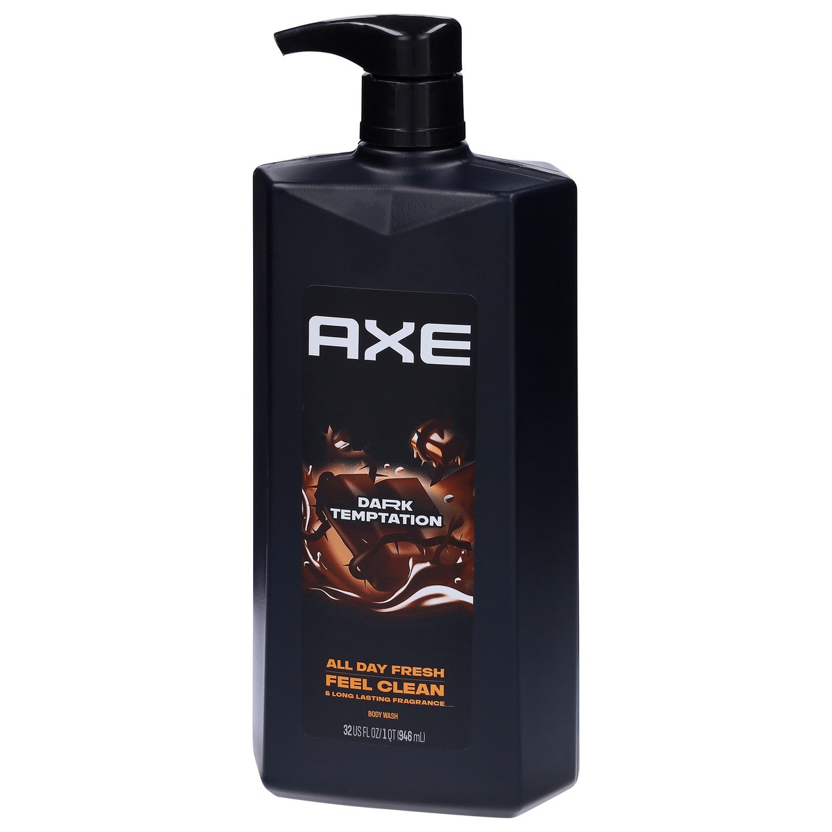 slide 4 of 4, AXE Body Wash - Dark Temptation, 32 oz