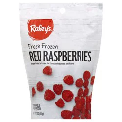Raleys Raley's Red Raspberries 12 Oz