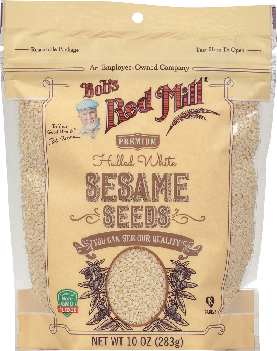 slide 6 of 9, Bob's Red Mill Premium Hulled White Sesame Seeds 10 oz, 10 oz