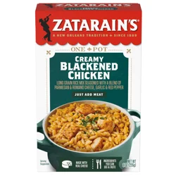 Zatarain's Rice Mix - Creamy Blackened Chicken, 8 oz