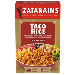 Zatarain's Rice Mix - Taco, 6.9 oz