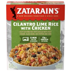 Zatarain's Cilantro Lime Rice with Chicken, 10.5 oz