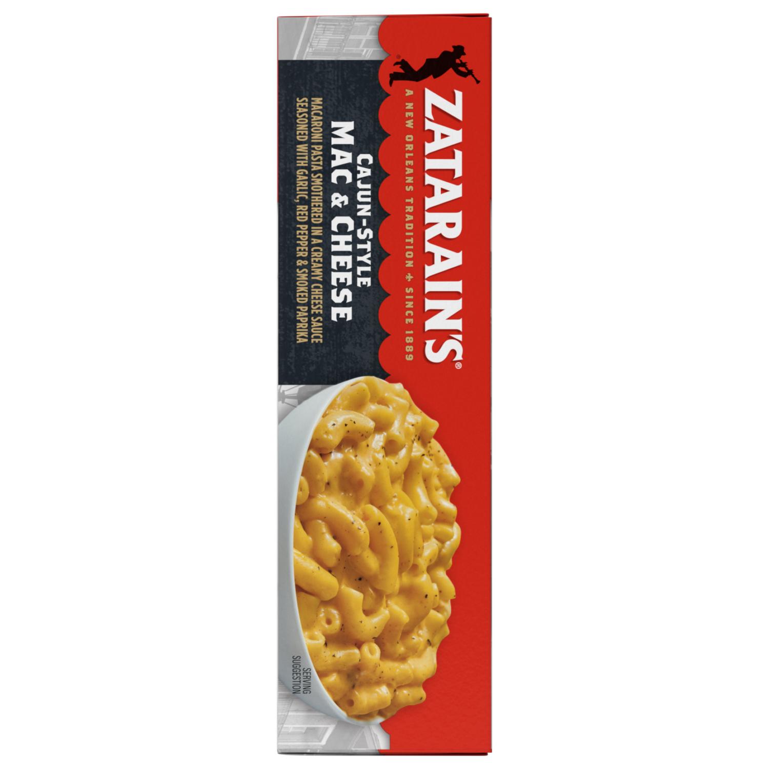 slide 4 of 7, Zatarain's Cajun-Style Mac & Cheese, 9.0 oz, 9 oz