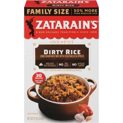 Zatarain's Dirty Rice Mix - Family Size, 12 oz