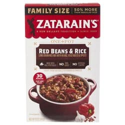 Zatarain's Red Beans & Rice - Family Size, 12 oz