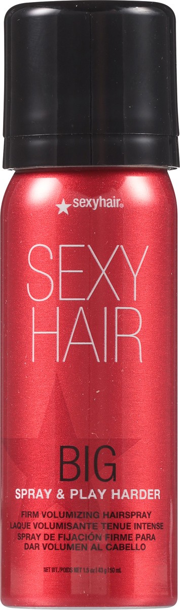 slide 11 of 12, Sexy Hair Spray & Play Harder Firm Volumizing Hairspray Big 1.5 oz, 1.5 oz