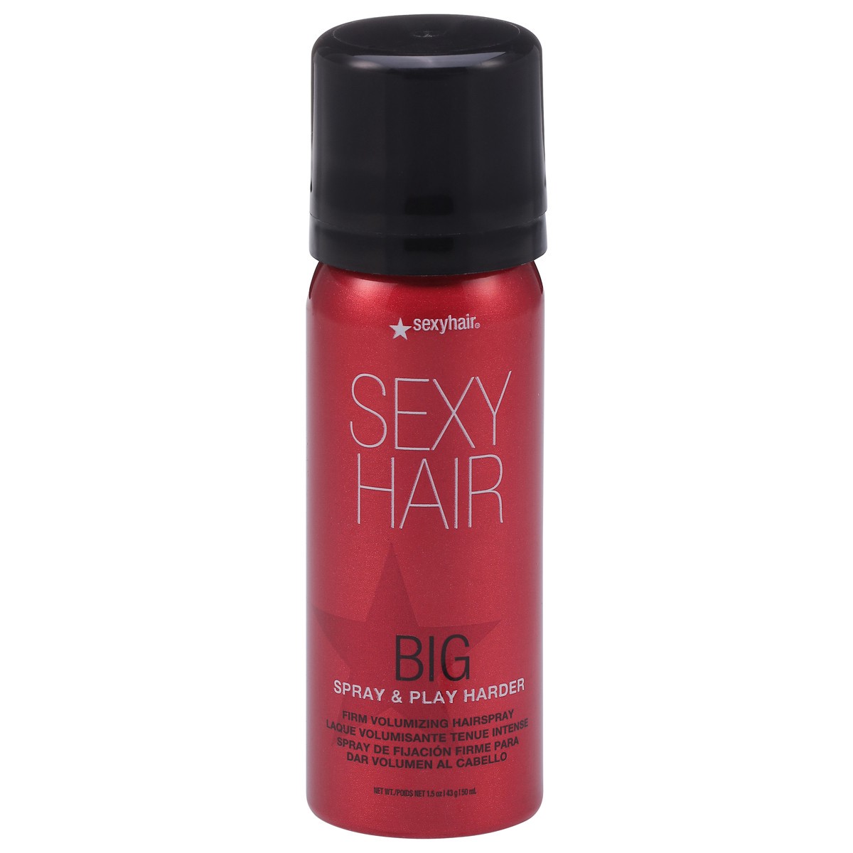 slide 8 of 12, Sexy Hair Spray & Play Harder Firm Volumizing Hairspray Big 1.5 oz, 1.5 oz
