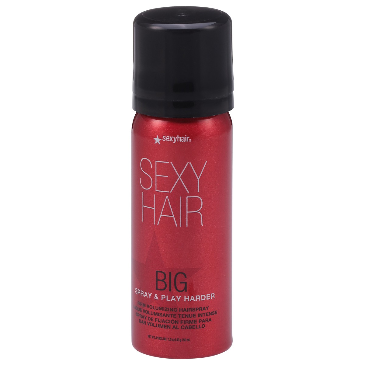 slide 12 of 12, Sexy Hair Spray & Play Harder Firm Volumizing Hairspray Big 1.5 oz, 1.5 oz