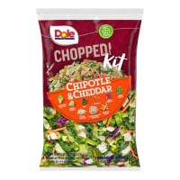 slide 19 of 29, Dole Chopped Chipotle & Cheddar Salad Kit, 12 oz