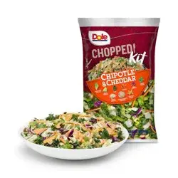 Dole Chopped Chipotle & Cheddar Salad Kit