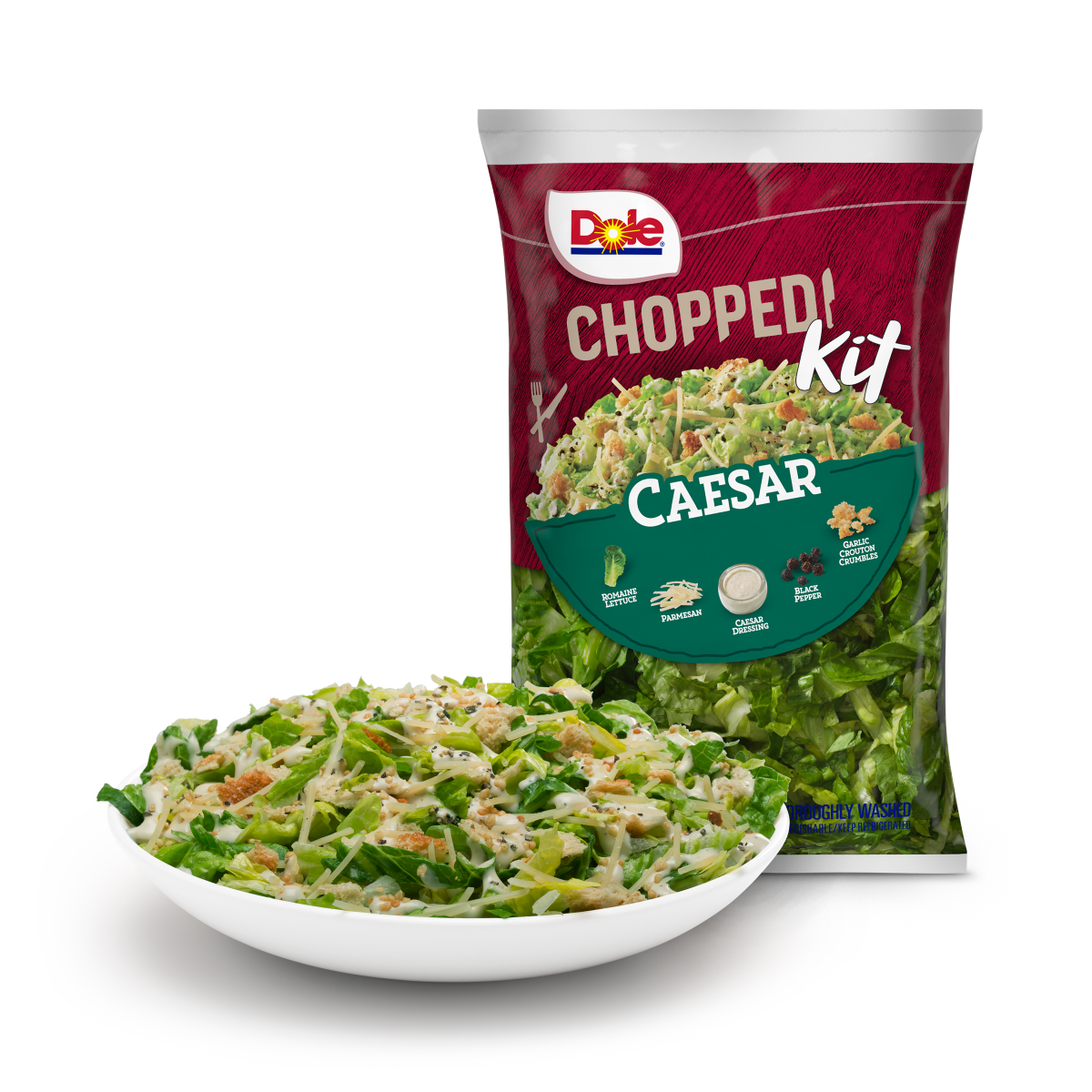 slide 1 of 29, Dole Salad Chopped Kit, Caesar, 10.6 oz, 10.6 oz