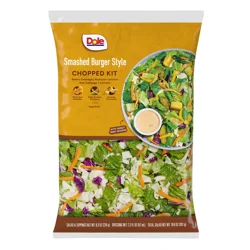 Dole Super Smash Burger Chopped Salad Kit