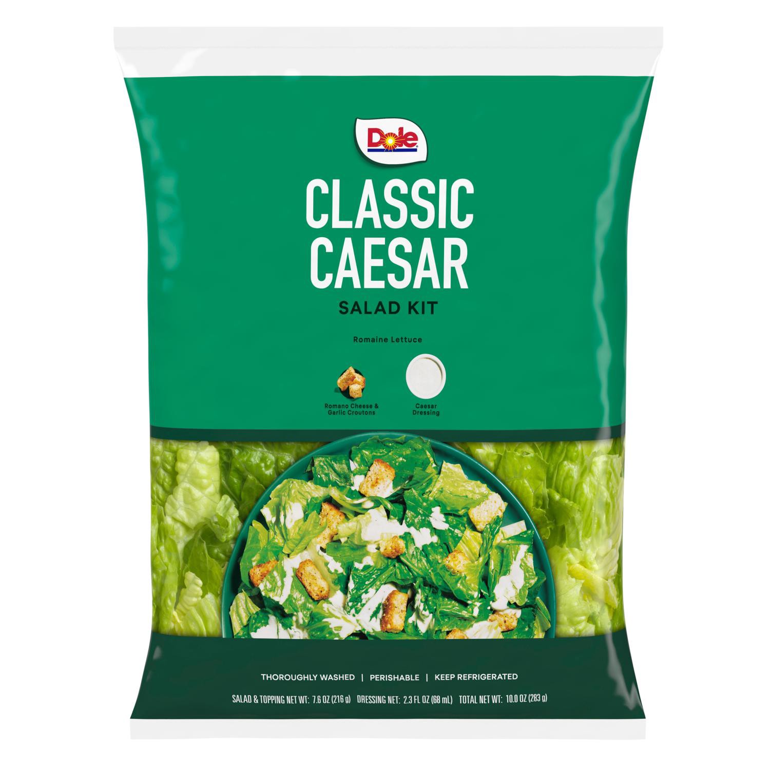 slide 1 of 3, Dole Caesar Salad Kit, 10 Oz, 10 oz
