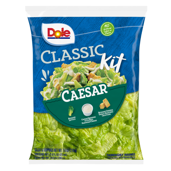 slide 8 of 13, Dole Caesar Salad Kit, 10 oz, 10 oz